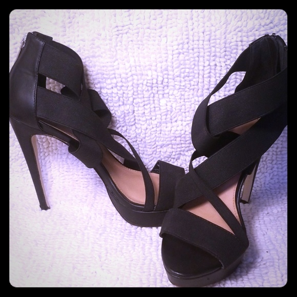 Colin Stuart Shoes - 🎁 Collin Stuart Stappy Elastic High Heels